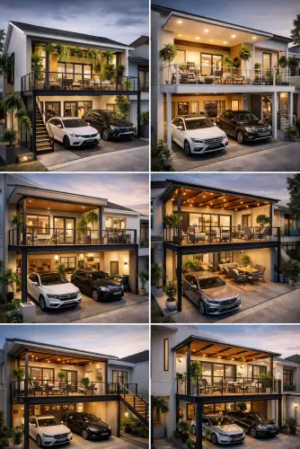 Mezannine Teras Rumah Keren di Bogor Selatan